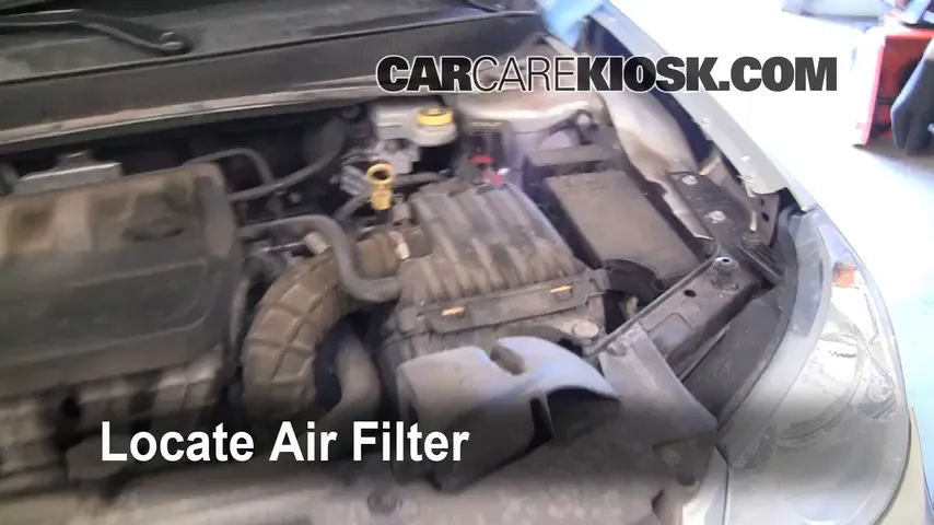 2007 Chrysler Sebring Limited 2.4L 4 Cyl. Air Filter (Engine)